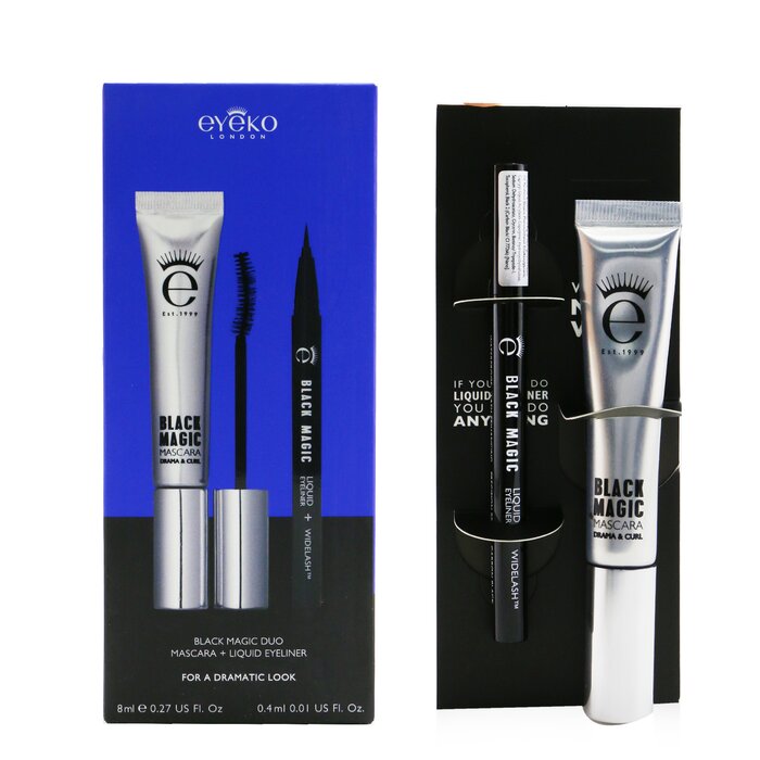 Black Magic Duo (1x Mascara + 1x Liquid Eyeliner) - 2pcs