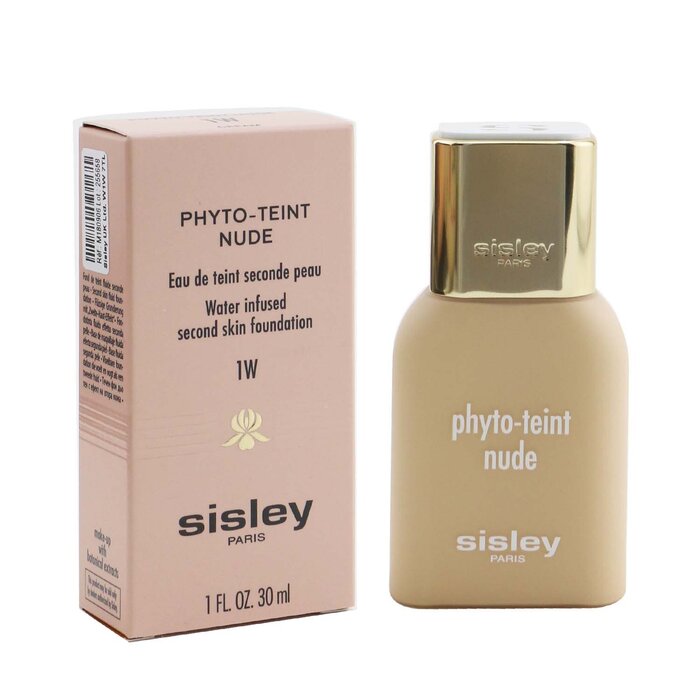 Phyto Teint Nude Water Infused Second Skin Foundation - # 1w Cream - 30ml/1oz