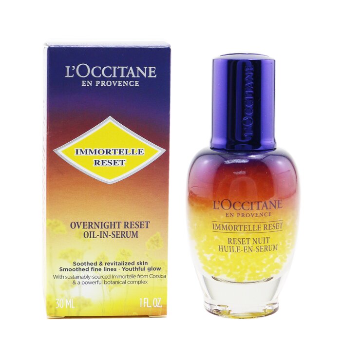 Immortelle Overnight Reset Oil-in-serum - 30ml/1oz