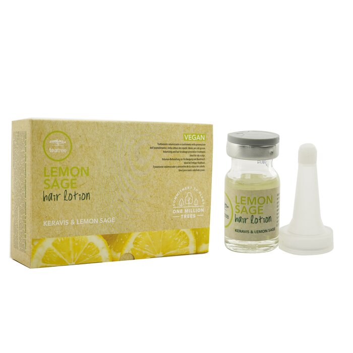 Tea Tree Hair Lotion - Keravis & Lemon Sage - 12x6ml