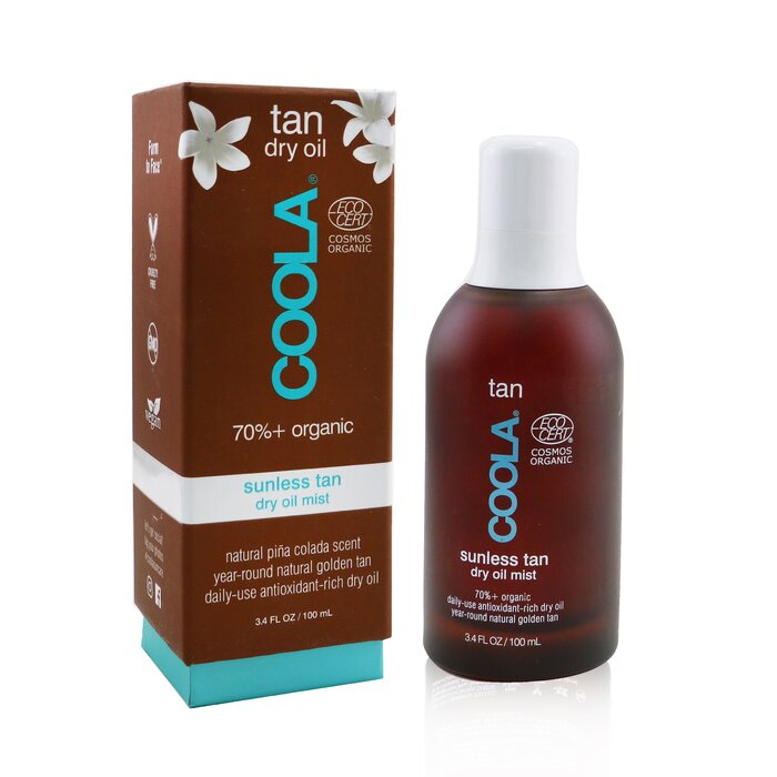 Organic Sunless Tan Dry Oil Mist - 100ml/3.4oz