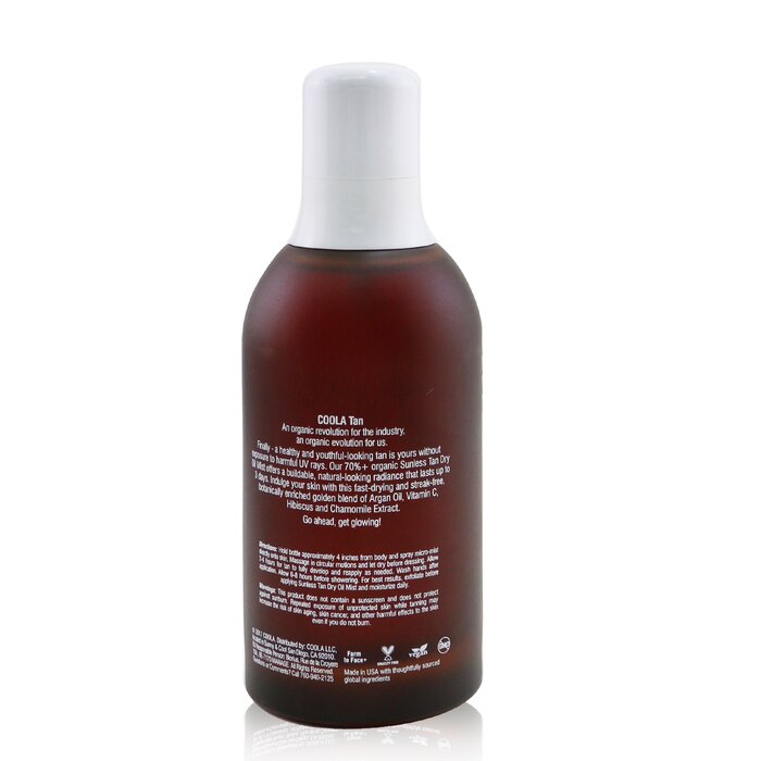 Organic Sunless Tan Dry Oil Mist - 100ml/3.4oz