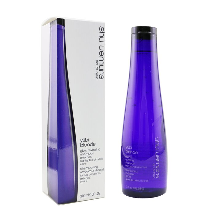 Yubi Blonde Glow Revealing Shampoo - Bleached, Highlighted Blondes - 300ml/10oz