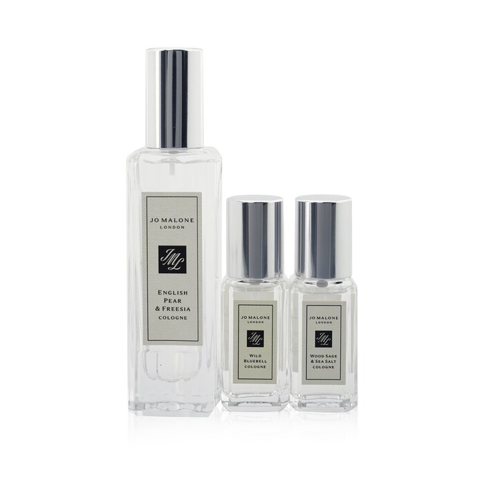 English Pear & Freesia Coffret: English Pear & Freesia 30ml + Wood Sage & Sea Salt  9ml + Wild Bluebell  9ml - 3pcs