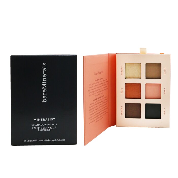 Mineralist Eyeshadow Palette (6x Eyeshadow) - # Burnished - 6x1.3g/0.04oz