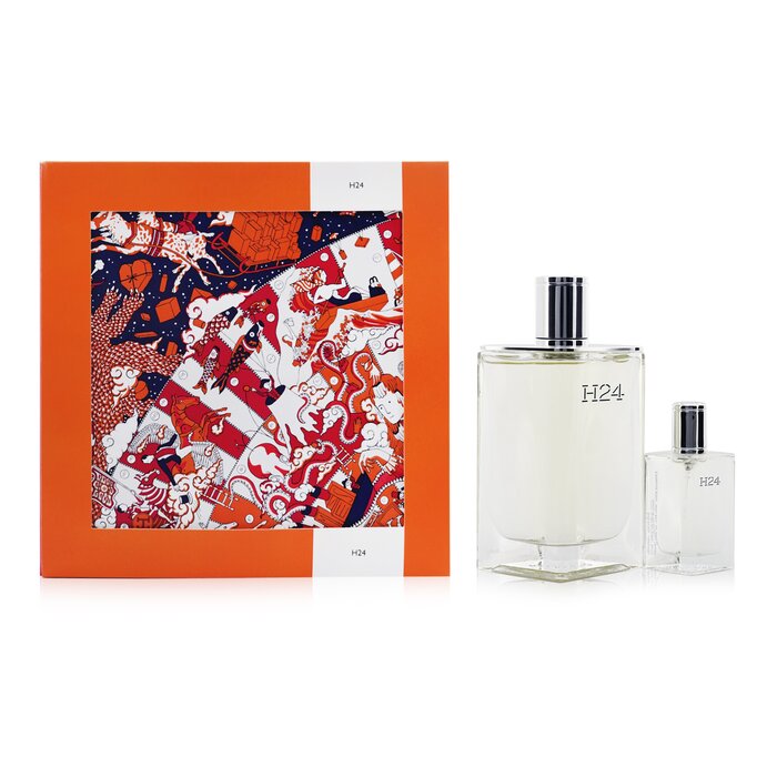 H24 Coffret: Eau De Toilette Spray 100ml/3.3oz + Eau De Toilette Spray 12.5ml/0.42oz - 2pcs