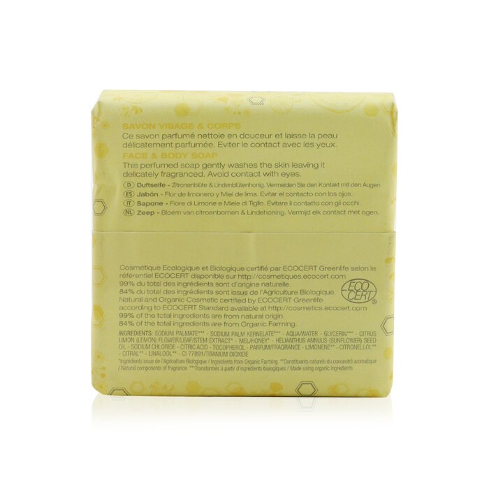 Soap - Lemon Tree Flower & Lime Tree Honey - 100g/3.5oz