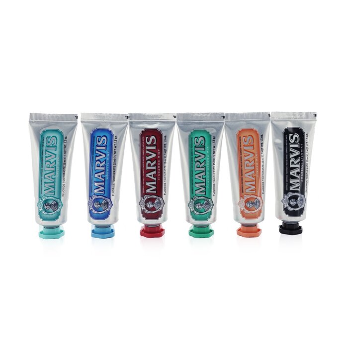 Flavour Collection Travel-sized Toothpastes - 6x 25ml/1.3oz