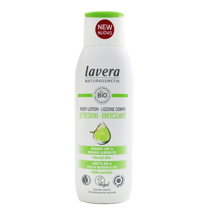 Body Lotion (regreshing) - With Lime & Organic Almond Oil - For Normal Skin - 200ml/7oz