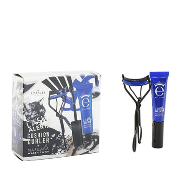 Lash Alert Cushion Curler & Mascara Set: Curler + Mascara 4ml - 2pcs