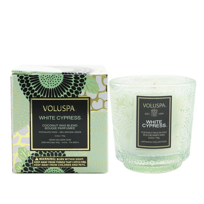 Petite Pedestal Candle - White Cypress - 72g/2.5oz