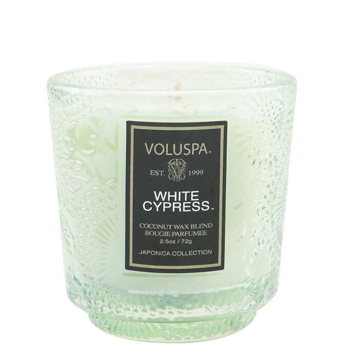 Petite Pedestal Candle - White Cypress - 72g/2.5oz