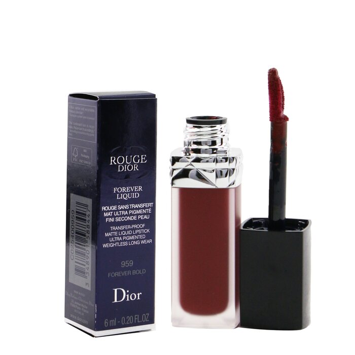 Rouge Dior Forever Matte Liquid Lipstick - # 959 Forever Bold - 6ml/0.2oz