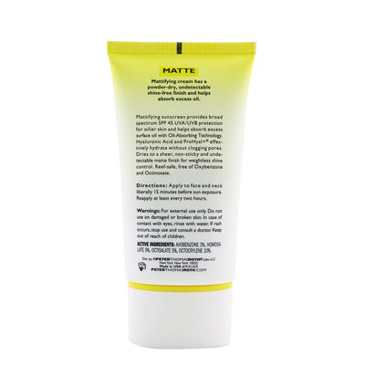 Max Matte Shine Control Sunscreen Broad Spectrum Spf 45 - 50ml/1.7oz