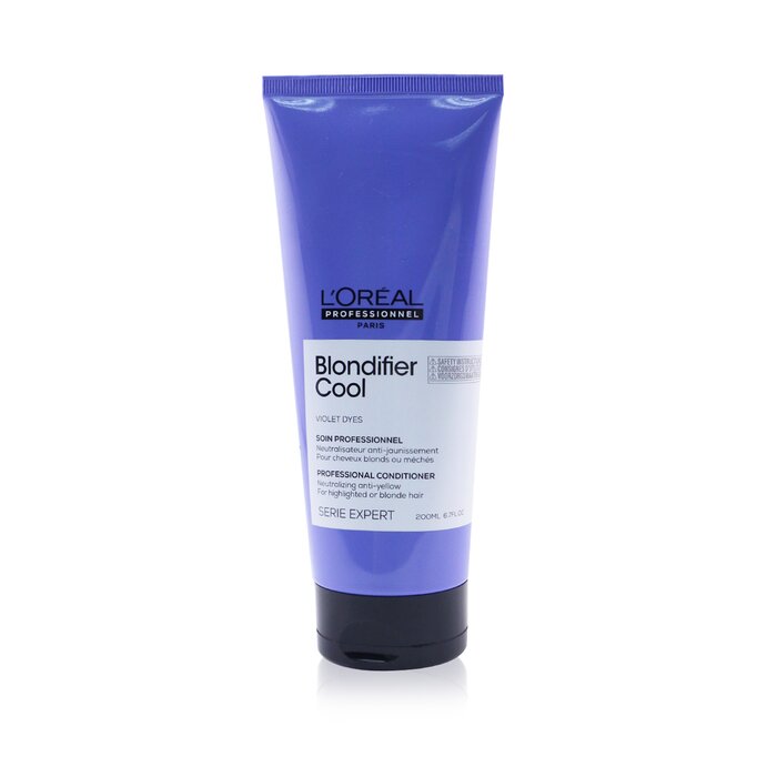 Professionnel Serie Expert - Blondifier Cool Violet Dyes Conditioner  (for Highlighted Or Blonde Hair) - 200ml/6.7oz