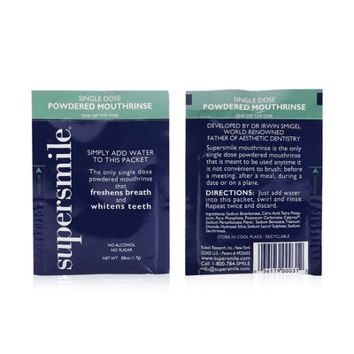 Single Dose Powdered Mouthrinse - No Alcohol/sugar (box Slightly Damaged) - 60x1.7g/0.06oz