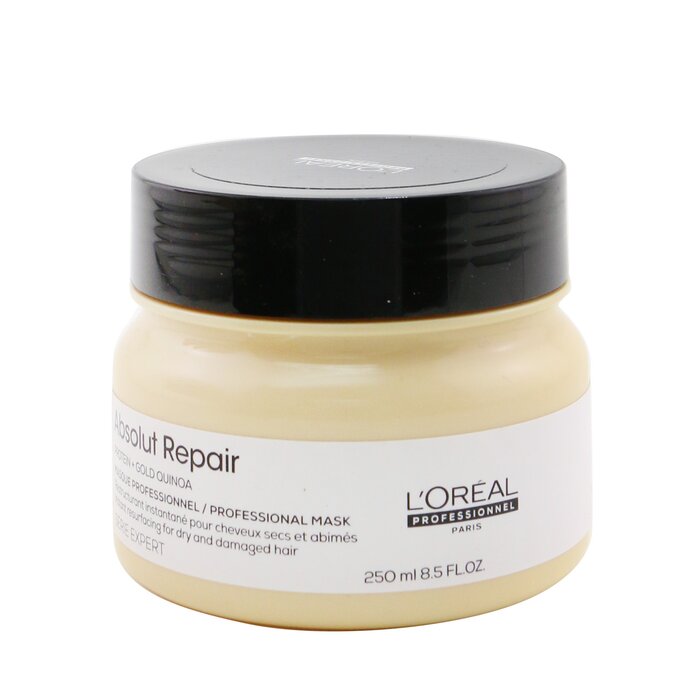 Professionnel Serie Expert - Absolut Repair Gold Quinoa + Protein Instant Resurfacing Mask (for Dry And Damaged Hair) - 250ml/8.5oz