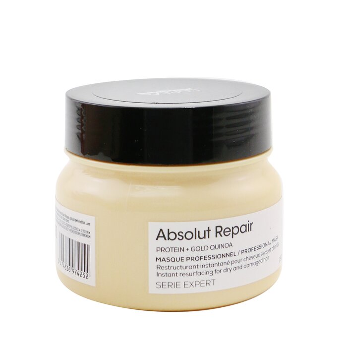 Professionnel Serie Expert - Absolut Repair Gold Quinoa + Protein Instant Resurfacing Mask (for Dry And Damaged Hair) - 250ml/8.5oz