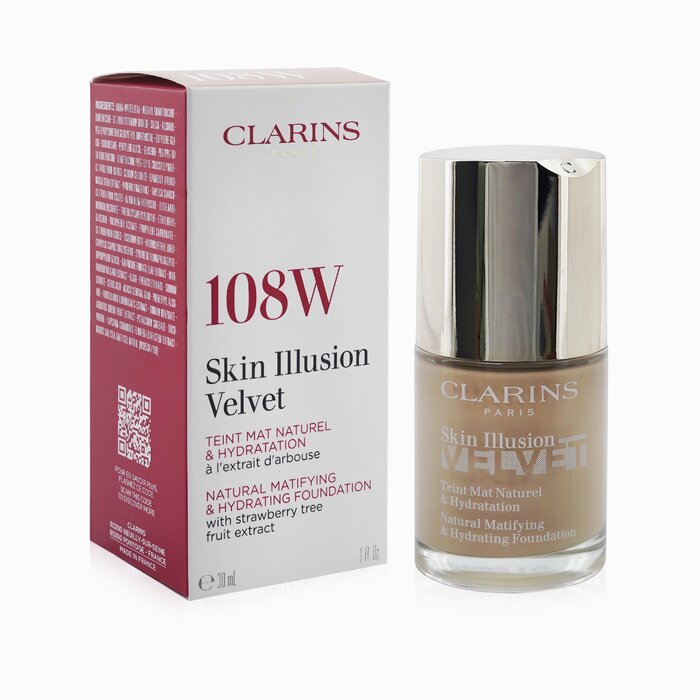 Skin Illusion Velvet Natural Matifying & Hydrating Foundation - # 108w Sand - 30ml/1oz