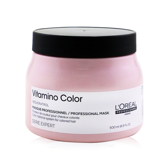 Professionnel Serie Expert - Vitamino Color Resveratrol Color Radiance System Mask (for Colored Hair) (salon Product) - 500ml/16.9oz