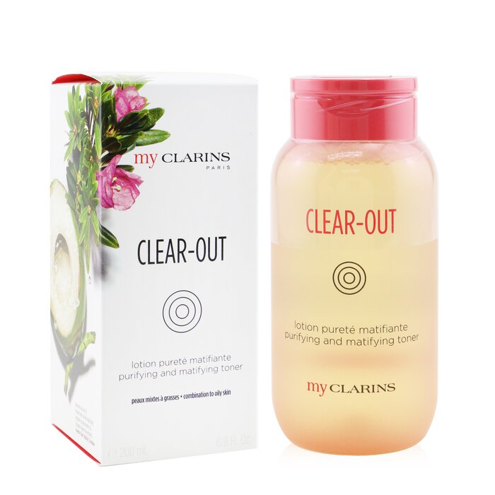 My Clarins Clear-out Purifying & Matifying Toner - 200ml/6.9oz