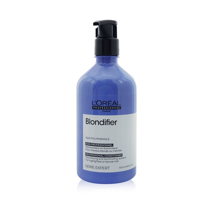 Professionnel Serie Expert - Blondifier Acai Polyphenols Resurfacing And Illuminating Conditioner (for Blonde Hair) - 500ml/16.9oz