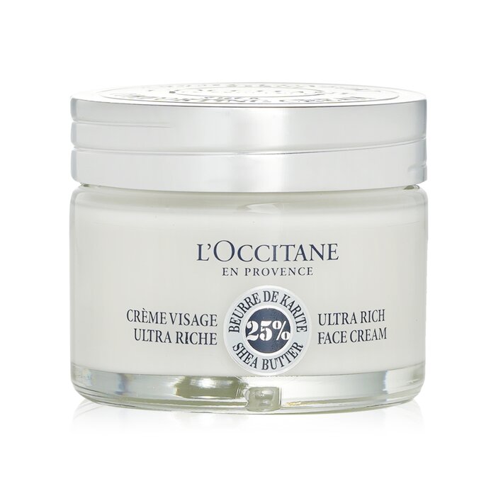 Shea Butter 25% Ultra Rich Face Cream - 50ml/1.7oz