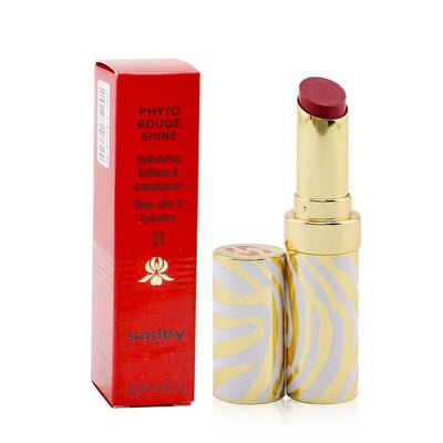 Phyto Rouge Shine Hydrating Glossy Lipstick - # 21 Sheer Rosewood - 3g/0.1oz