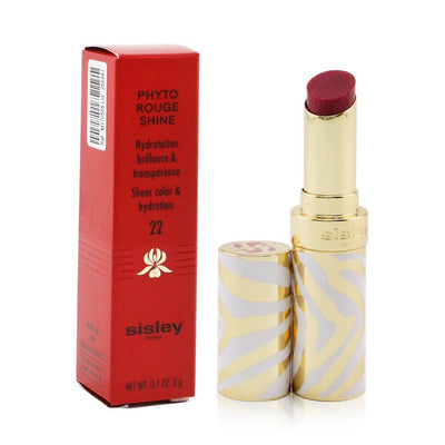 Phyto Rouge Shine Hydrating Glossy Lipstick - # 22 Sheer Raspberry - 3g/0.1oz