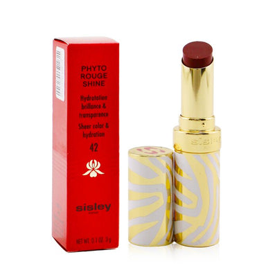 Phyto Rouge Shine Hydrating Glossy Lipstick - # 42 Sheer Cranberry - 3g/0.1oz