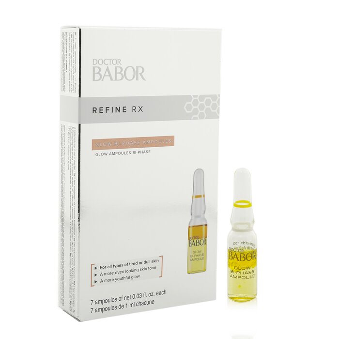 Doctor Babor Refine Rx Glow Bi-phase Ampoules - 7x1ml/0.03oz