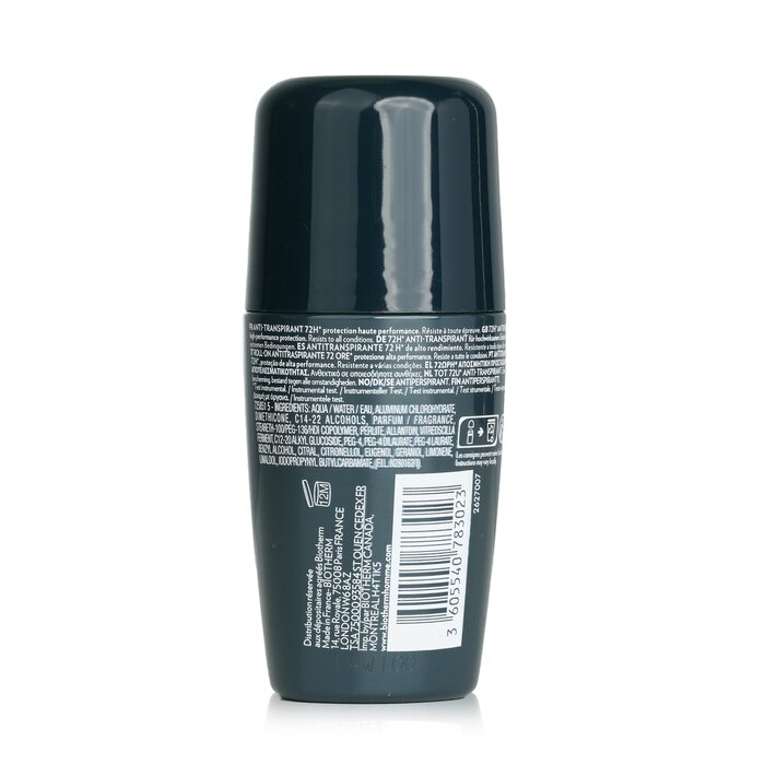 Homme Day Control Extreme Protection 72h Antiperspirant Deodorant Roll-on - 75ml/2.53oz