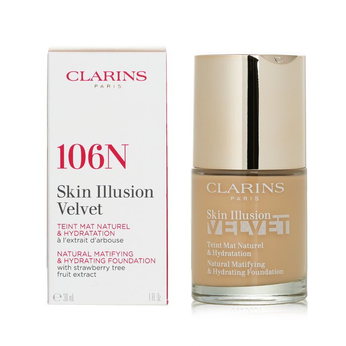 Skin Illusion Velvet Natural Matifying & Hydrating Foundation - # 106n - 30ml/1oz