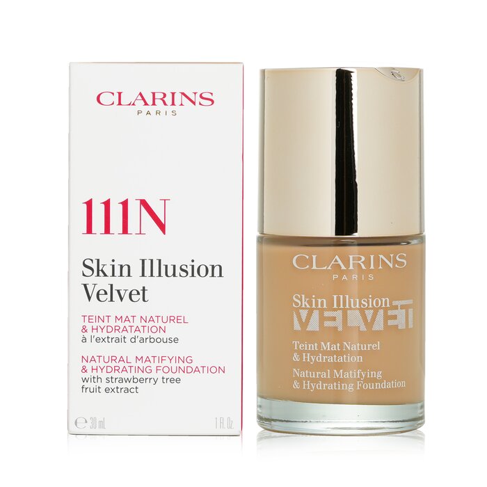 Skin Illusion Velvet Natural Matifying & Hydrating Foundation - # 111n - 30ml/1oz