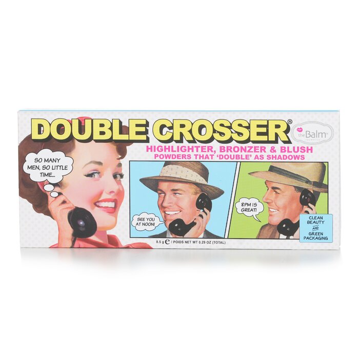 Double Crosser (highlighter, Bronzer & Blush) - 8.5g/0.29oz