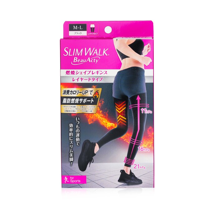 Compression Leggings With Taping Function For Sports - 