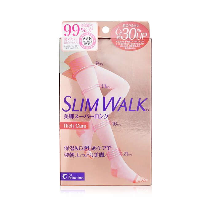 Compression Open-toe Socks For Relax, Moisturizing - # Pink (size: S-m) - 1pair