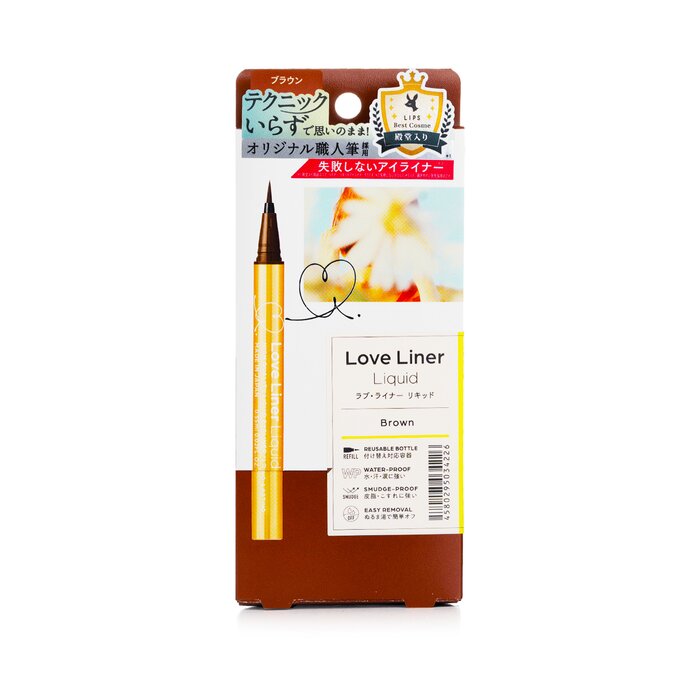 Liquid Eyeliner - # Brown - 0.55ml/0.02oz