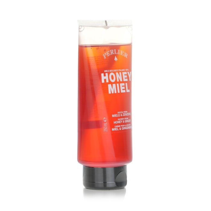 Honey Miel Honey & Ginger Shower Cream - 250ml/8.4oz