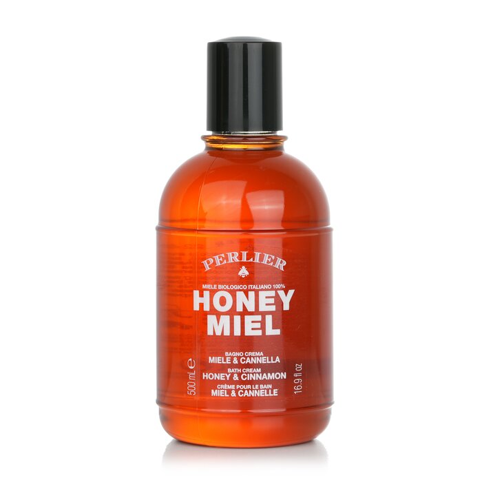 Honey Miel Honey & Cinnamon Bath Cream - 500ml/16.9oz