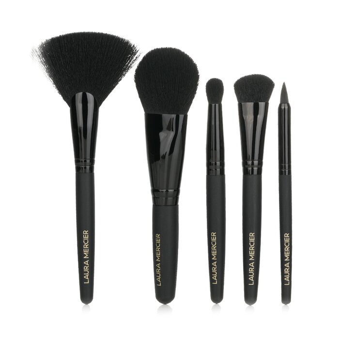 Stroke Of Midnight Brush Collection (5x Brush + 1xpouch) - 5pcs+1xPouch