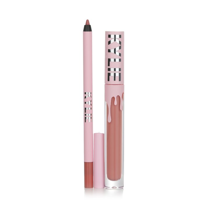 Matte Lip Kit: Matte Liquid Lipstick 3ml + Lip Liner 1.1g - 