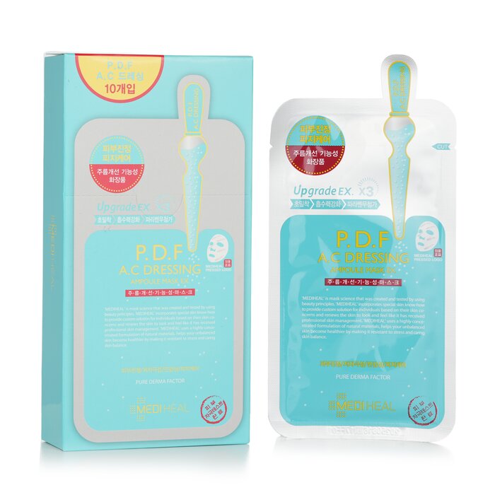 P.d.f A.c Dressing Ampoule Mask Ex. (upgrade) - 10pcs