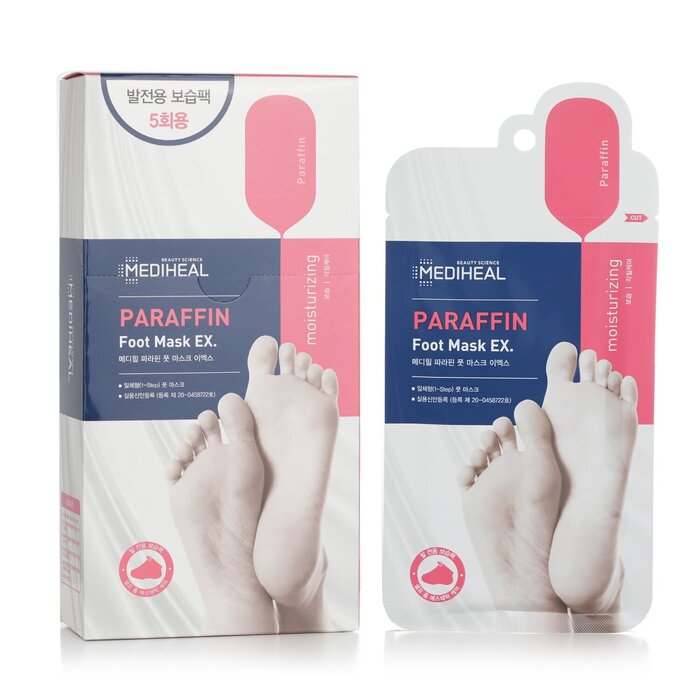 Paraffin Foot Mask Ex. - 5pairs