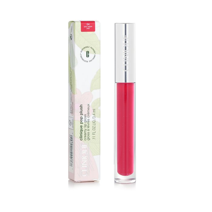 Pop Plush Creamy Lip Gloss - # 04 Juicy Apple Pop - 3.4ml/0.11oz