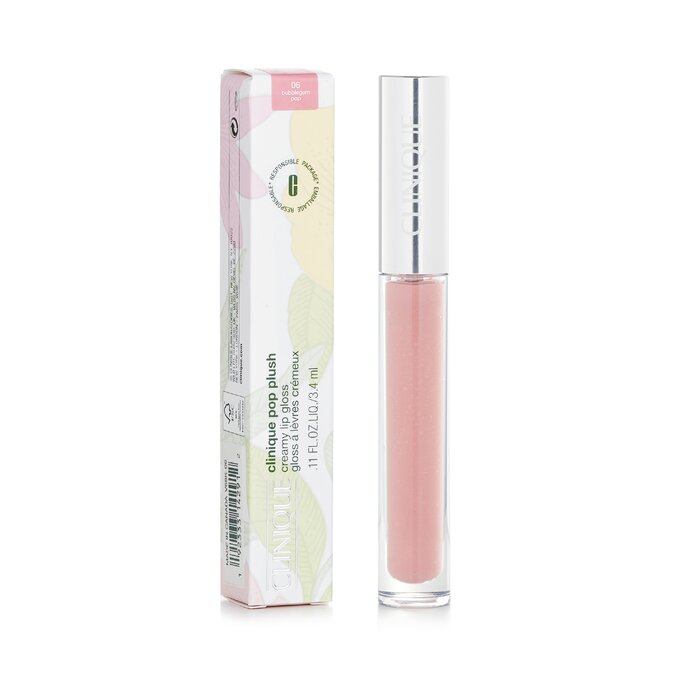 Pop Plush Creamy Lip Gloss - # 06 Bubblegum Pop - 3.4ml/0.11oz