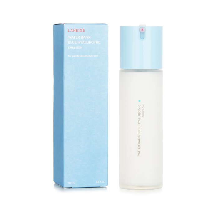 Water Bank Blue Hyaluronic Emulsion (for Combination To Oily Skin) - 120ml/4oz