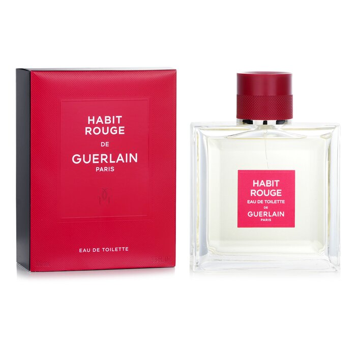 Habit Rouge Eau De Toilette Spray - 100ml/3.3oz