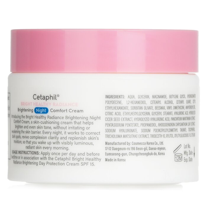 Bright Healthy Radiance Brightening Night Comfort Cream - 50g