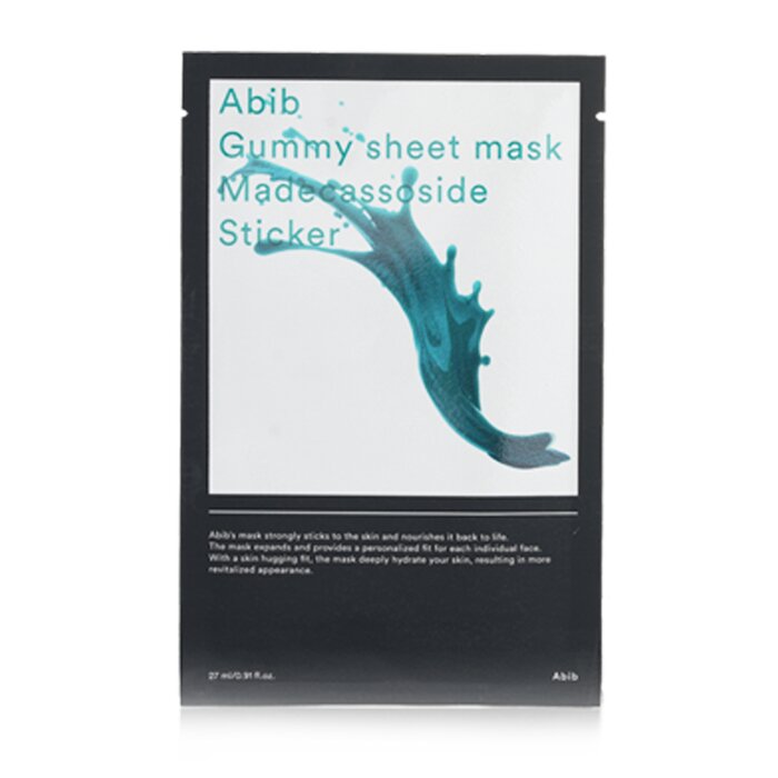 Gummy Sheet Mask - Madecassoside Sticker - 27mlx10pcs